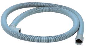 Discharge hose 2.5m (1-camp., 1-ties.), 19/21mm W9-21007 4772081008607; 8014025426310