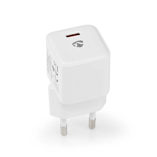 Wall Charger | 20 W | PD3.0 20W | Quick charge feature | 1.67 / 2.22 / 3.0 A | Number of outputs: 1 | USB-C™ | Automatic Voltage Selection | White WCMPD20W100WT 5412810397686