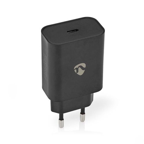 Wall Charger | 32 W | PD3.0 27W / PD3.0 30W / QC4.0 32W | Quick charge feature | 1.5 / 2.0 / 2.5 / 3.0 A | Number of outputs: 1 | USB-C™ | Automatic Voltage Selection | Black WCQC402ABK 5412810330102