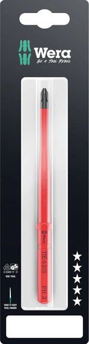 Antgalis atsuktuvo elektrikams VDE 1000V PH1x157mm 006559 Wera WER-006559