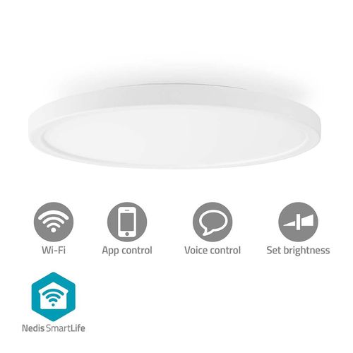 SmartLife Ceiling Light | Wi-Fi | RGB / Warm to Cool White | Round | Diameter: 290 mm | 1800 lm | 2700 - 6500 K | IP20 | Energy class: F | Android™ / IOS WIFILAC31WT 5412810438211