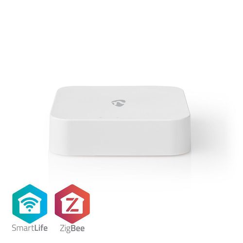 SmartLife Gateway | Zigbee 3.0 | 40 Devices | USB Powered | Android™ / IOS | White WIFIZB10WT 5412810327904