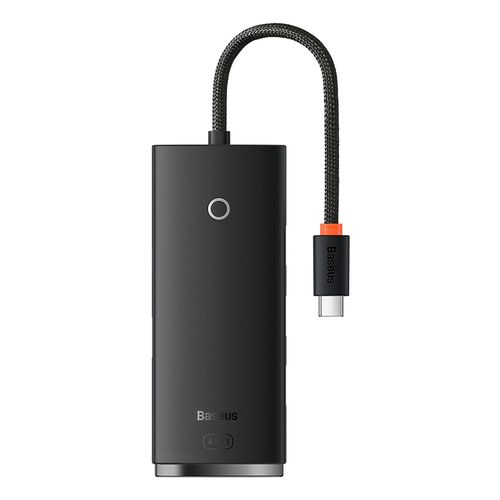 Šakotuvas USB-C 4 prievadų (USB 3.0) 25cm, juodas WKQX030301 6932172606244