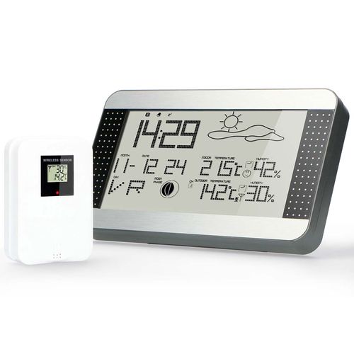 Weather station with wireless sensor Silver WS-1700 8712412533152