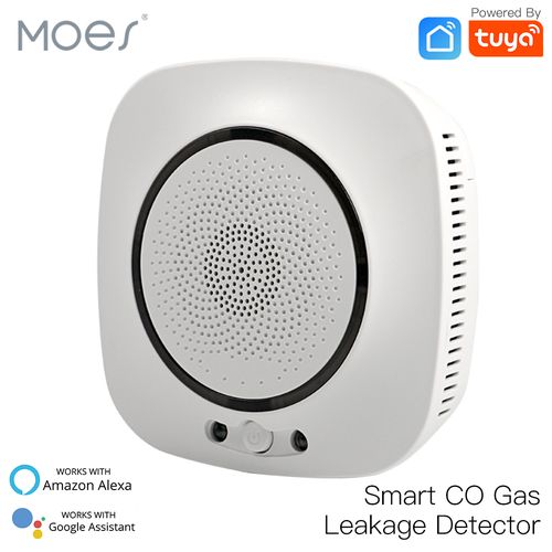Smart carbon monoxide detector with siren, 230Vac, Wi-Fi, TUYA / Smart Life WSS-CO-EU-MS 6974246475257