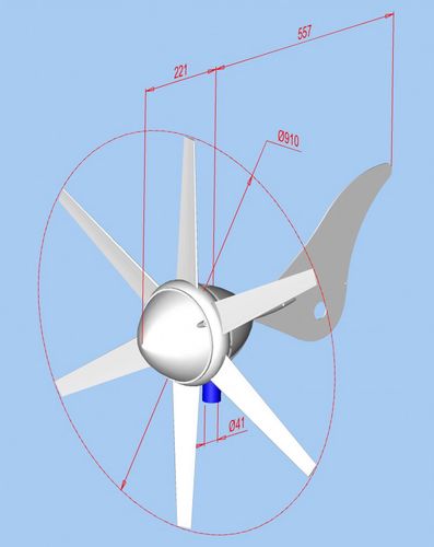 Wind turbine CA-01/18 Rutland 914i 24V CA-01/18