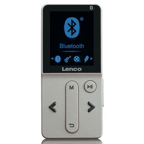 MP4 player bluetooth® with 8 GB Silver XEMIO-280SI 8711902035145
