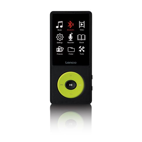 MP3/MP4 player with Bluetooth® and 8 GB internal memory Green XEMIO-860GN 8711902081036