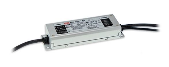 Constant Voltage + Constant Current LED 24V 8.3A, adjusted, IP67, MEAN WELL XLG-200-24-A