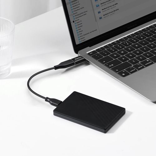Adapteris USB C kištukas - USB3.1 A lizdas, su OTG funkcija BASEUS ZJJQ000001 6932172605643