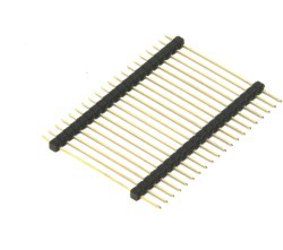 Pin header;pin strips;male;PIN:20;straight,double deck;THT PL/SD2038