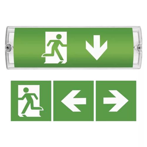 LED EMERGENCY BULKHEAD 230V 3W 150lm, 3h IP65, EMOS ZN1110 8592920090640