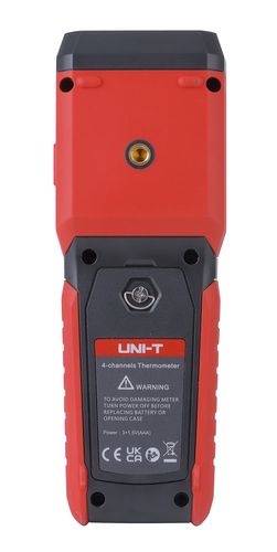 4-Channel thermometer -200.0°C~1372°C: Type-K; 7 types of thermocouples supported;APP and PC software;72000 groups;  UT325F 6935750532553