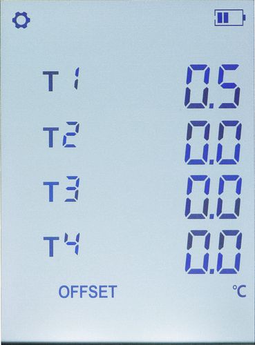 4-Channel thermometer -200.0°C~1372°C: Type-K; 7 types of thermocouples supported;APP and PC software;72000 groups;  UT325F 6935750532553
