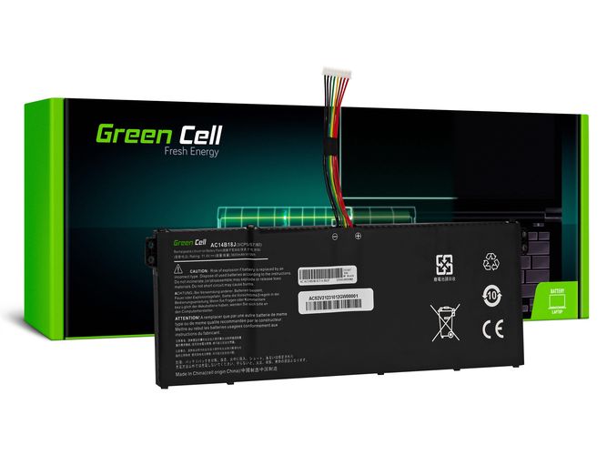 Green Cell AC14B13J AC14B18J Battery for Acer Aspire 3 A315-23 A315-55G ES1-111M ES1-331 ES1-531 ES1-533 ES1-571 AC52V2 5904326374287