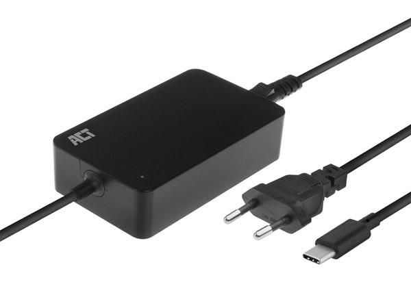 USB-C charger for laptops up to 15.6", 65 W Slim model ACTAC2005 8716065489804