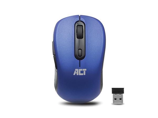Wireless mouse - blue - 1000/1200/1600dpi ACTAC5140