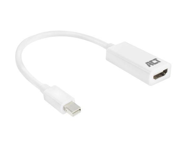 Adapter cable Mini DisplayPort male - HDMI-A female - 0.15 m ACTAC7525 8716065491272; 8716065491272