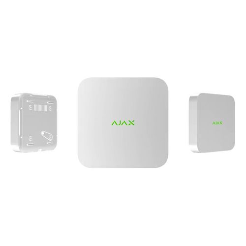 Ajax NVR HAC 134500.122.WH (white, 8 channels, HDMI, 2xUSB, H.265, HDD up to 16TB) AJNVRHAC8CHB