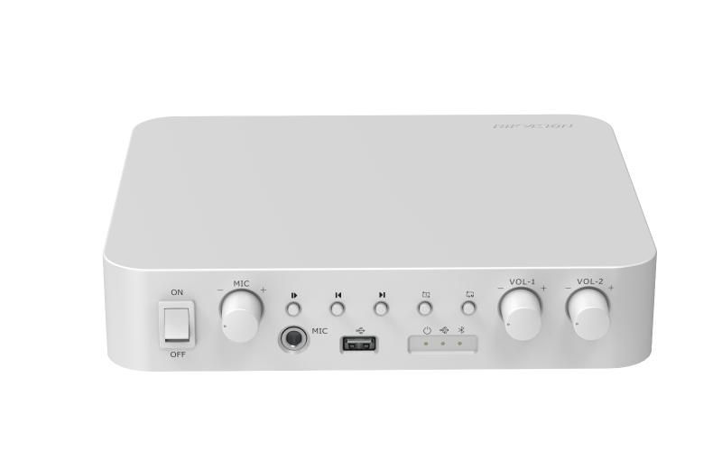Network amplifier Hikvision DS-QAE1A80G1-VB (80W, Bluetooth, USB) HIKSOUQAE1A80G1VB