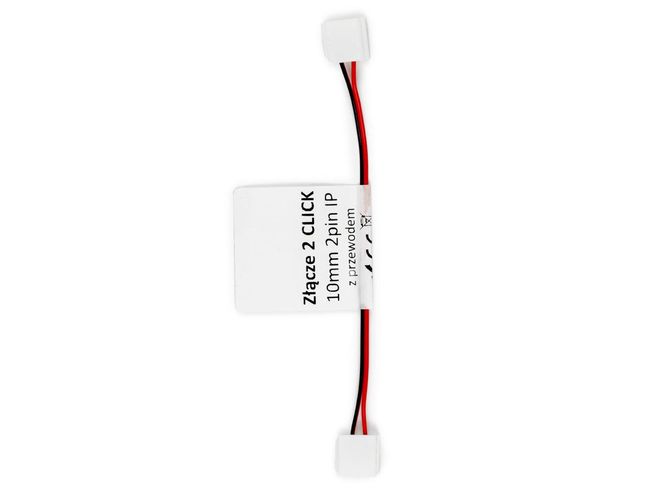 LED line waterproof LED strip CLICK CONNECTOR double 10 mm 2 PIN with cable 243608 5901583243608