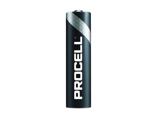 DURACELL - PROCELL ALKALINE BATTERY 1.5 V LR03 AAA - 10 pcs BDPLR03 5000394149199; 5000394149205