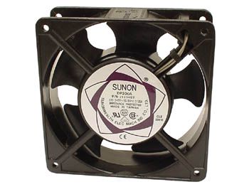 SUNON FAN - 230 VAC BALL - 120 x 120 x 38 mm BLB220 5410329270414; 5410329612412; 5410329612429