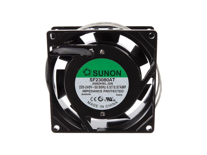 SUNON FAN - 230 VAC SLEEVE - 80 x 80 x 25 mm BSS220 5410329270537; 5410329612399; 5410329612405