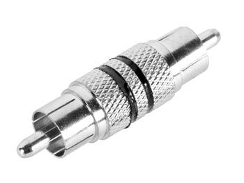 MALE RCA TO MALE RCA - BLACK IDENTIFICATION COLLAR CAA40B 5410329297732; 5410329237561