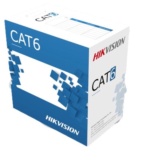 UTP cable Hikvision CAT 6E (0.53mm, 305m, indoor use) KRUTP6HIK053