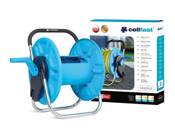 Cellfast, hose reel, aluplus, 1/2", 45 m CF55-150 5901828856860; 5901828856860