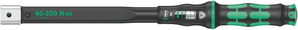 Click-Torque X 4 torque wrench for insert tools, 40-200 Nm, 14x18x40-200, Wera 05075654001