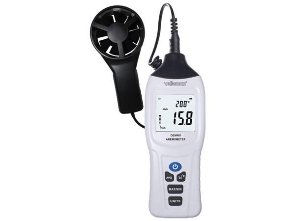 DIGITAL THERMOMETER-ANEMOMETER DEM401 5410329599096; 5410329629731; 5410329629748