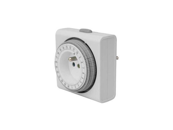 COMPACT 24 HOUR TIMER - FRENCH SOCKET E305D4 5410329622848; 5410329636067; 5410329636074