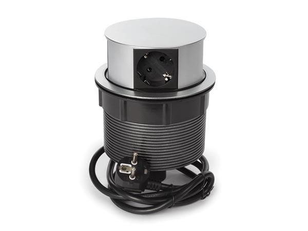 4-WAY POP-UP DESKTOP SOCKET - SCHUKO EBP04-G 5410329716745