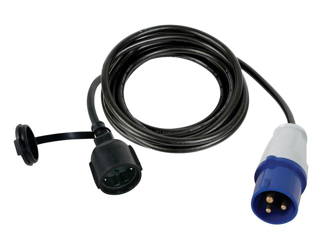 ADAPTER CABLE SCHUKO SOCKET TO CEE PLUG - 3 m - SCHUKO ECEEA4-G 5410329448929