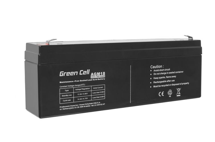 Green Cell AGM VRLA 12V 4.5Ah maintenance-free battery for UPS units AGM44 5907813963414