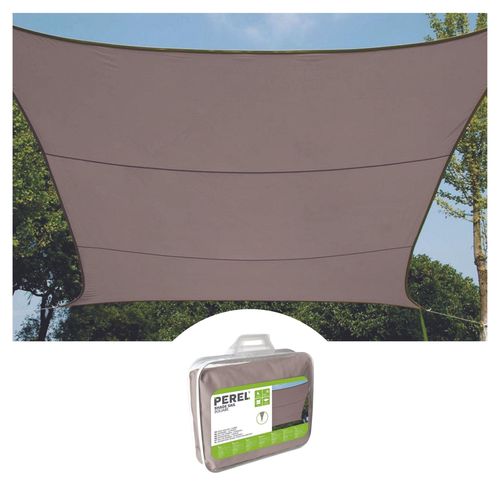 SHADE SAIL - RECTANGULAR - 2 x 3 m - COLOUR: TAUPE GSS4320TA 5410329685911; 5410329693473