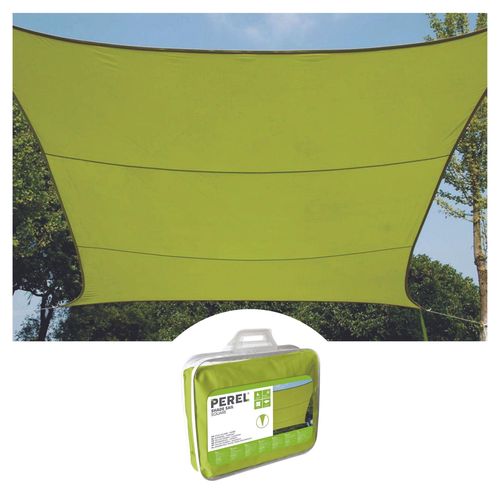 SHADE SAIL - SQUARE - 5 x 5 m - COLOUR: LIME GREEN GSS4500LG 5410329578060; 5410329587536