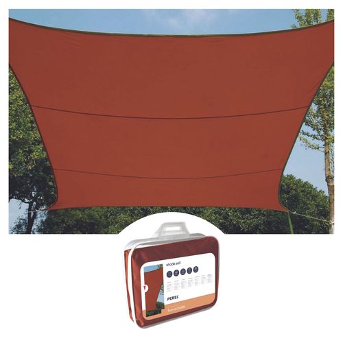 SHADE SAIL - SQUARE - 5 x 5 m - COLOUR: TERRACOTTA GSS4500TR 5410329735890