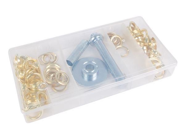 Eyelet assortment, 130 pieces HAS16 5410329671570; 5410329685447