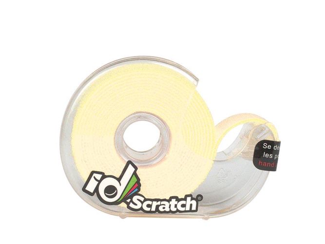 Scratch tape - reel 2m x 2cm - white color IDS-BW 3700820000552; 5410329759179