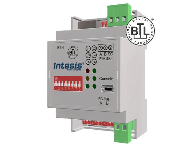 Toshiba VRF and Digital systems to BACnet IP/MSTP Interface - 1 unit, Intesis INBACTOS001R000