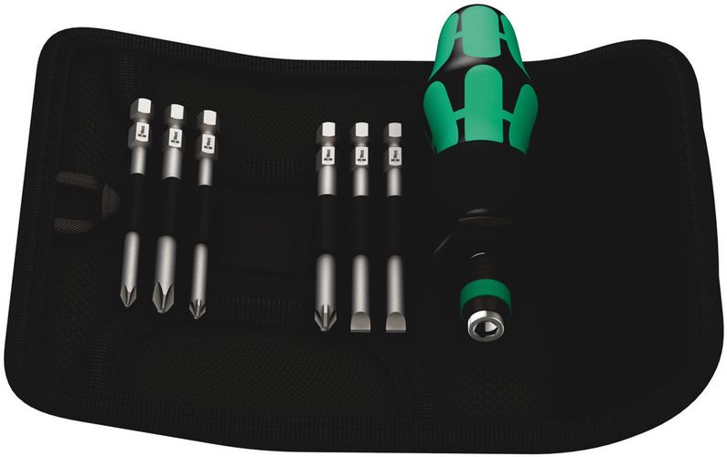 Kraftform Kompakt 40, 1 x 1/4"x119; 1 x PH 1x89; 1 x PH 2x89; 1 x PZ 1x89; 1 x PZ 2x89; 1 x 1.0x5.5x89; 1 x 1.2x6.5x89; 1 x 70.0x50.0, Wera 05059298001