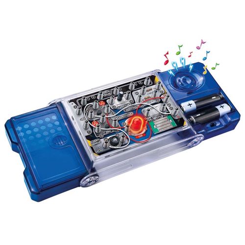 Edukacinis elektronikos rinkinys su 8 eksperimentai (EN kalba) LED & music Velleman KNS100 5410329759520