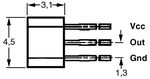 Hall Effect Switch SIP-3-173-49-111 173-49-111