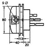 Electrode holder-137-54-124 137-54-124