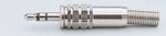 Jack plug Ć3.5mm Nickel-Plated 3P-142-70-013 142-70-013