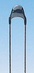 NTC-Resistor wired up 100 kOhm-160-28-062 160-28-062