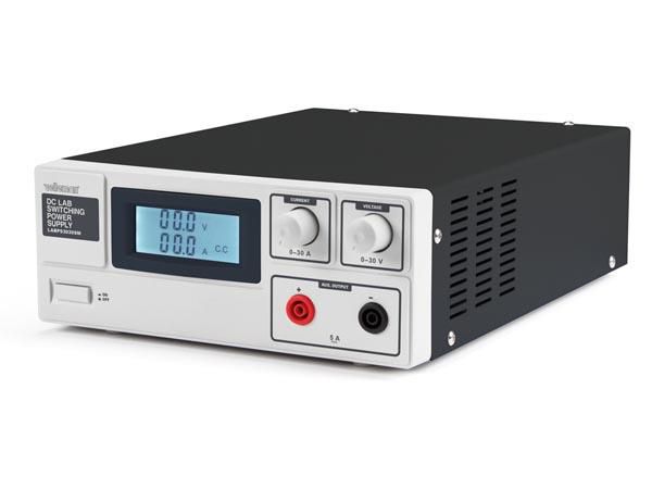 DC LAB SWITCHING MODE POWER SUPPLY 0-30 VDC / 0-30 A MAX WITH LCD DISPLAY LABPS3030SM